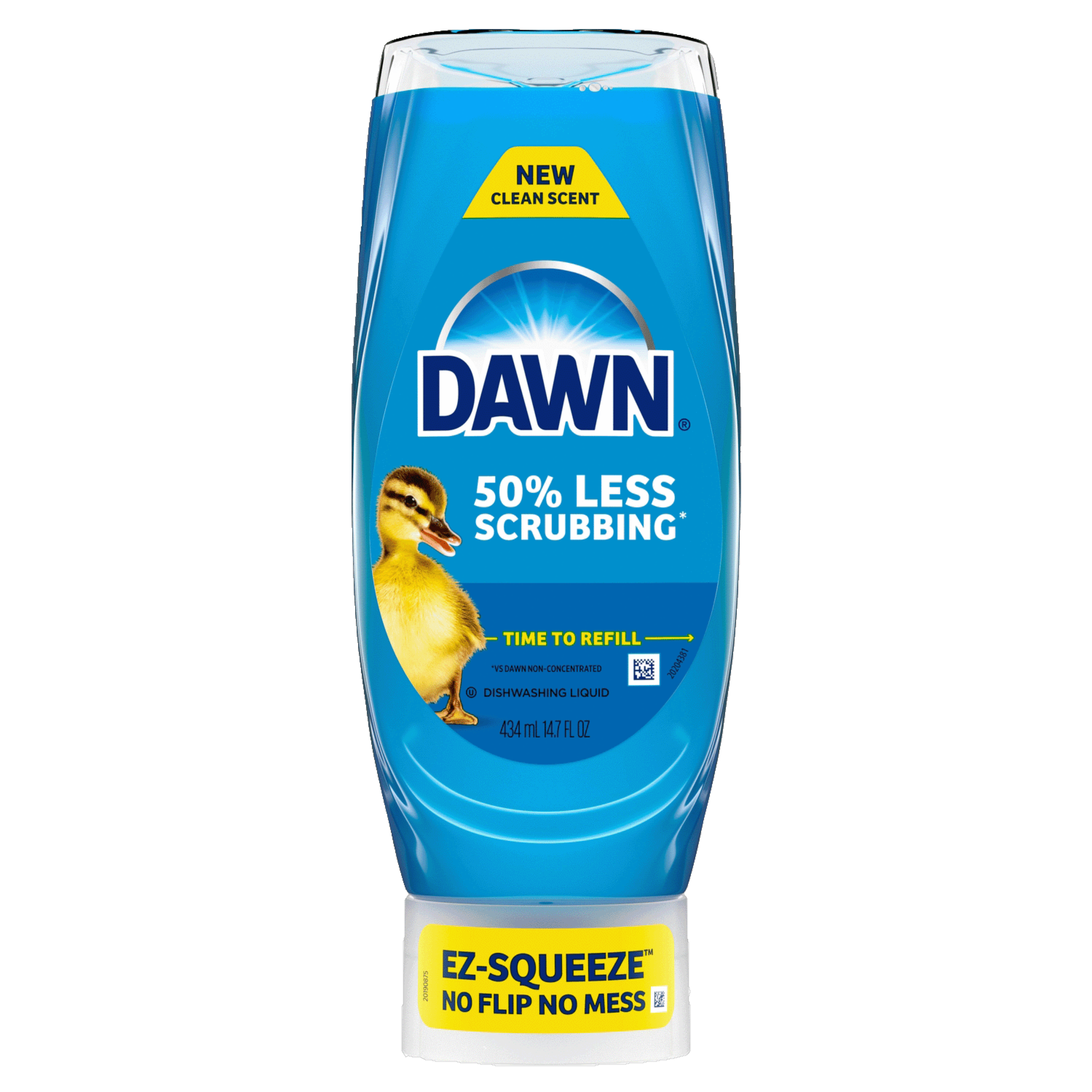 Lavavajilla Líquido 50% Menos Frotado DAWN 434 Ml