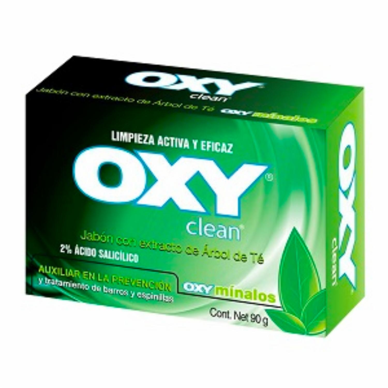 Jabón En Barra Con Extracto De Arbol De Te OXY 90 G