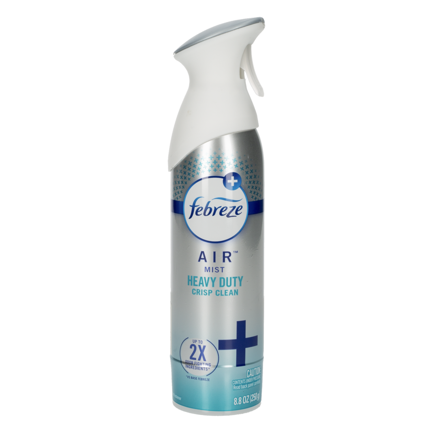 Ambientador En Aerosol Heavy Duty Crisp Clean FEBREZE 250 Ml