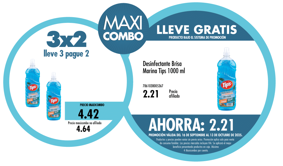 Maxicombo 3×2 -10