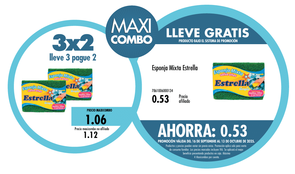 Maxicombo 3×2 -14