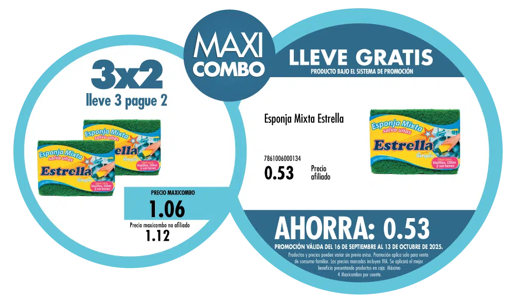 Maxicombo 3×2 -14