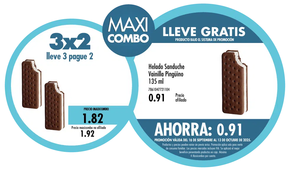 Maxicombo 3×2 -5
