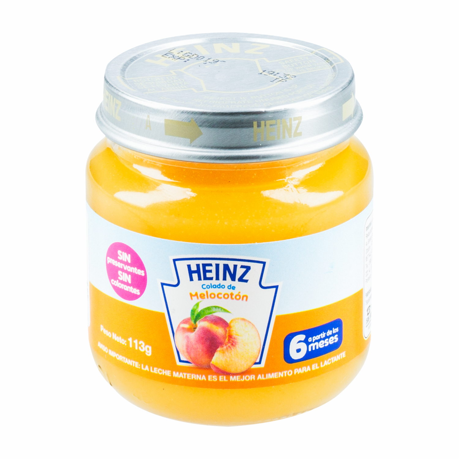 Compota Melocotón HEINZ 113 G