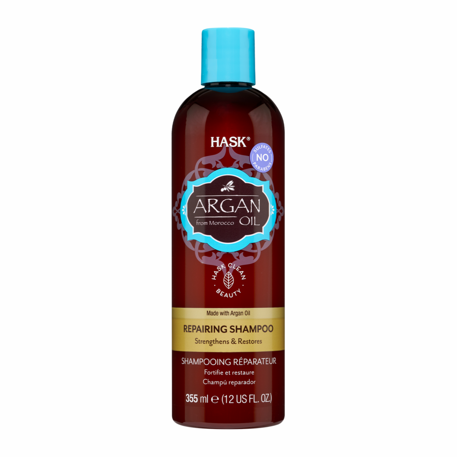 Shampoo De Cabello Argán Oil Repairing HASK 355 Ml