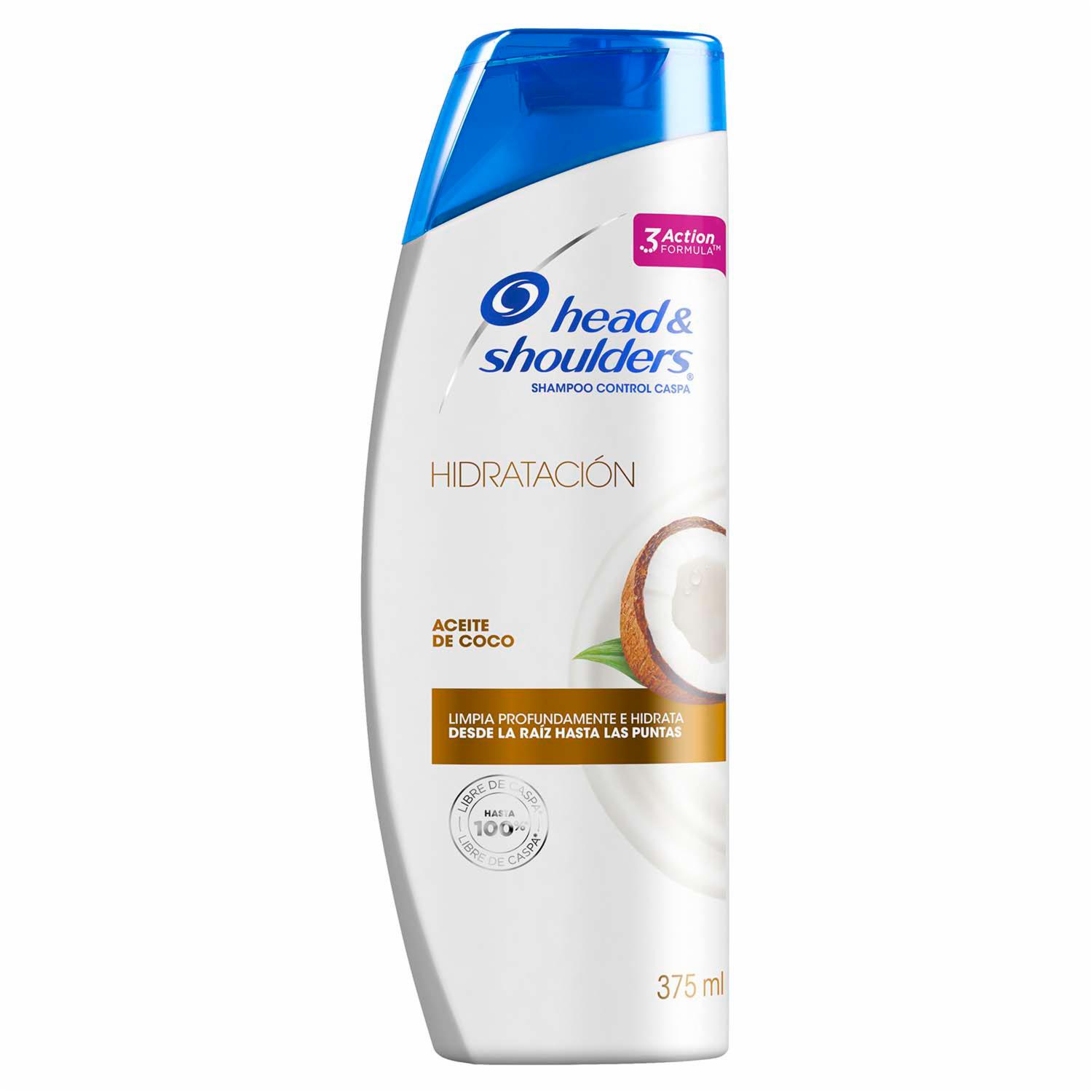 Shampoo De Cabello Hidratación Aceite De Coco HEAD & SHOULDERS 375 Ml