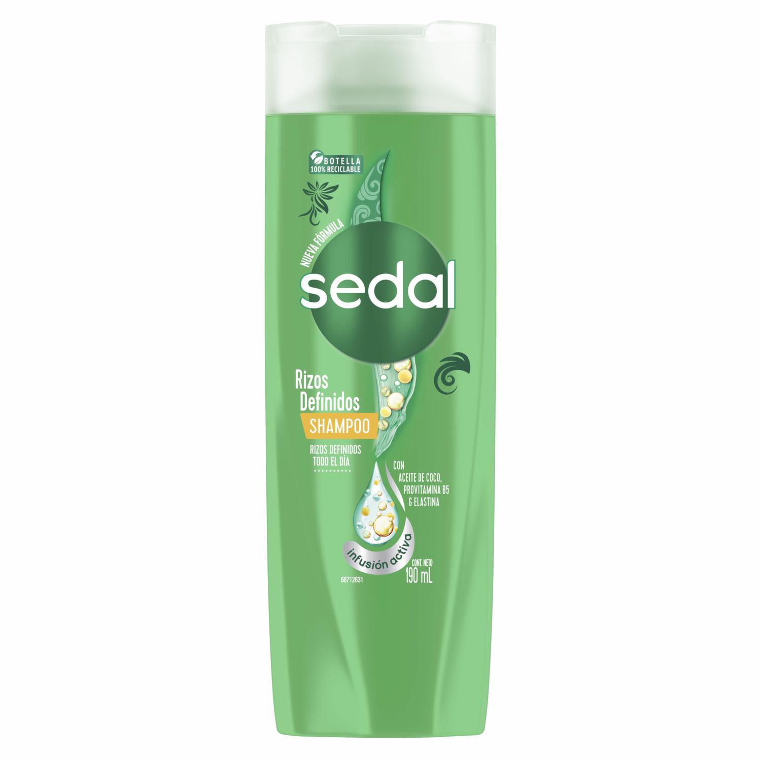 Shampoo De Cabello Rizos Definidos SEDAL 190 Ml