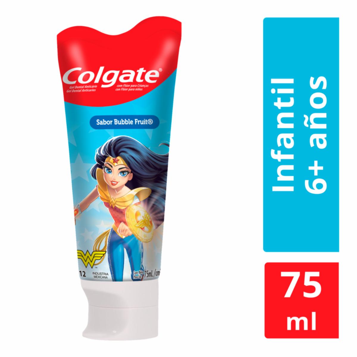 Pasta Dental Infantil Smile 6+ Justice League 75 COLGATE 75 Ml