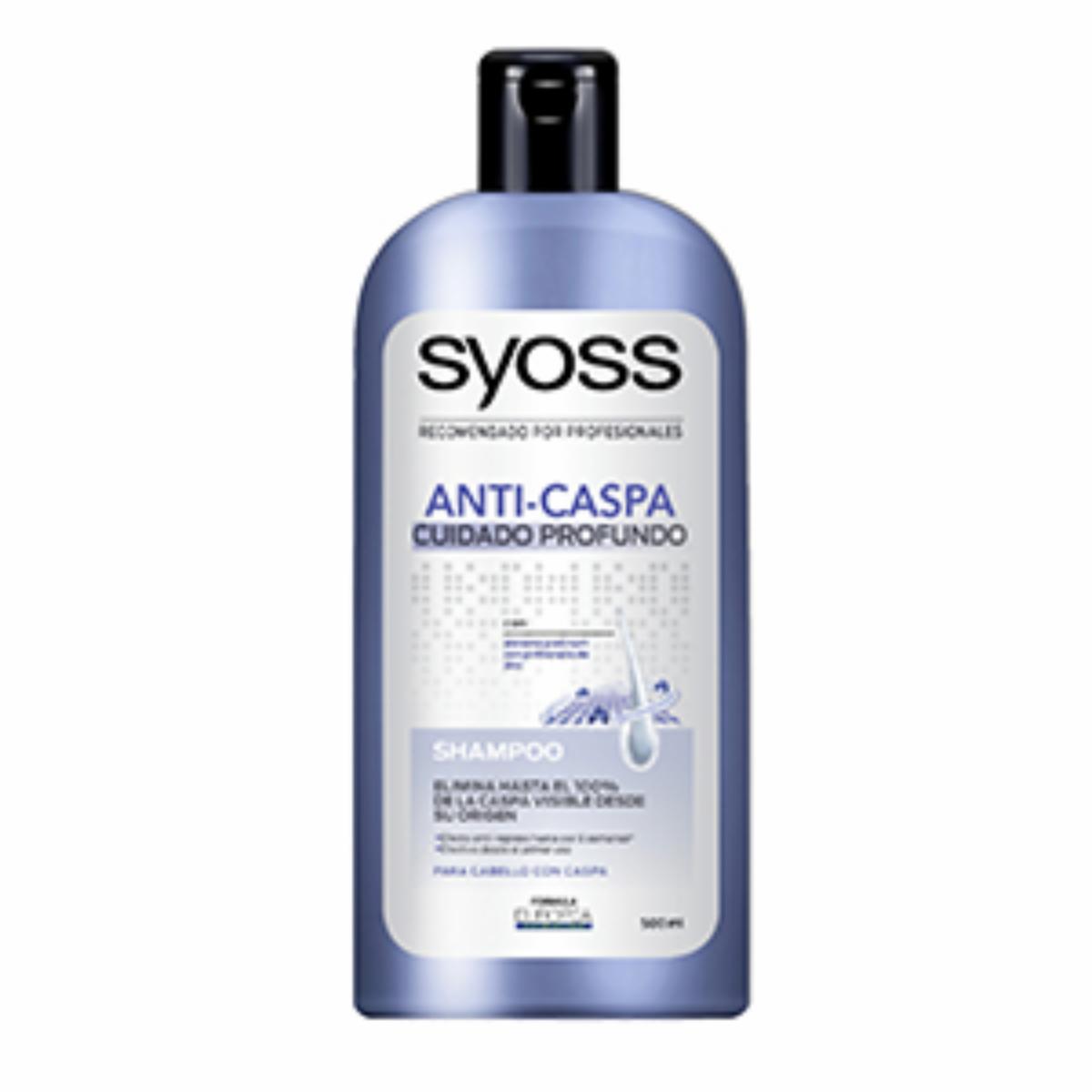 Shampoo De Cabello Anti-Caspa Cuidado Profundo SYOSS 500 Ml