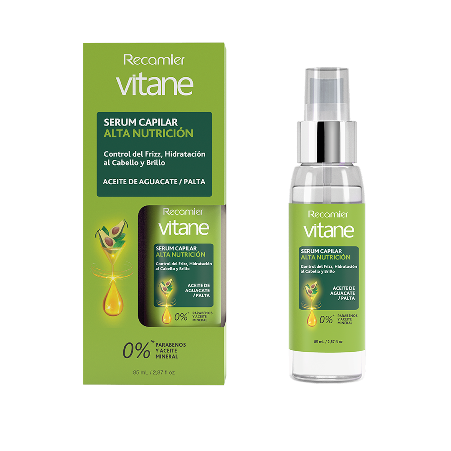 Sérum Capilar Alta Nutrición VITANE 85 Ml