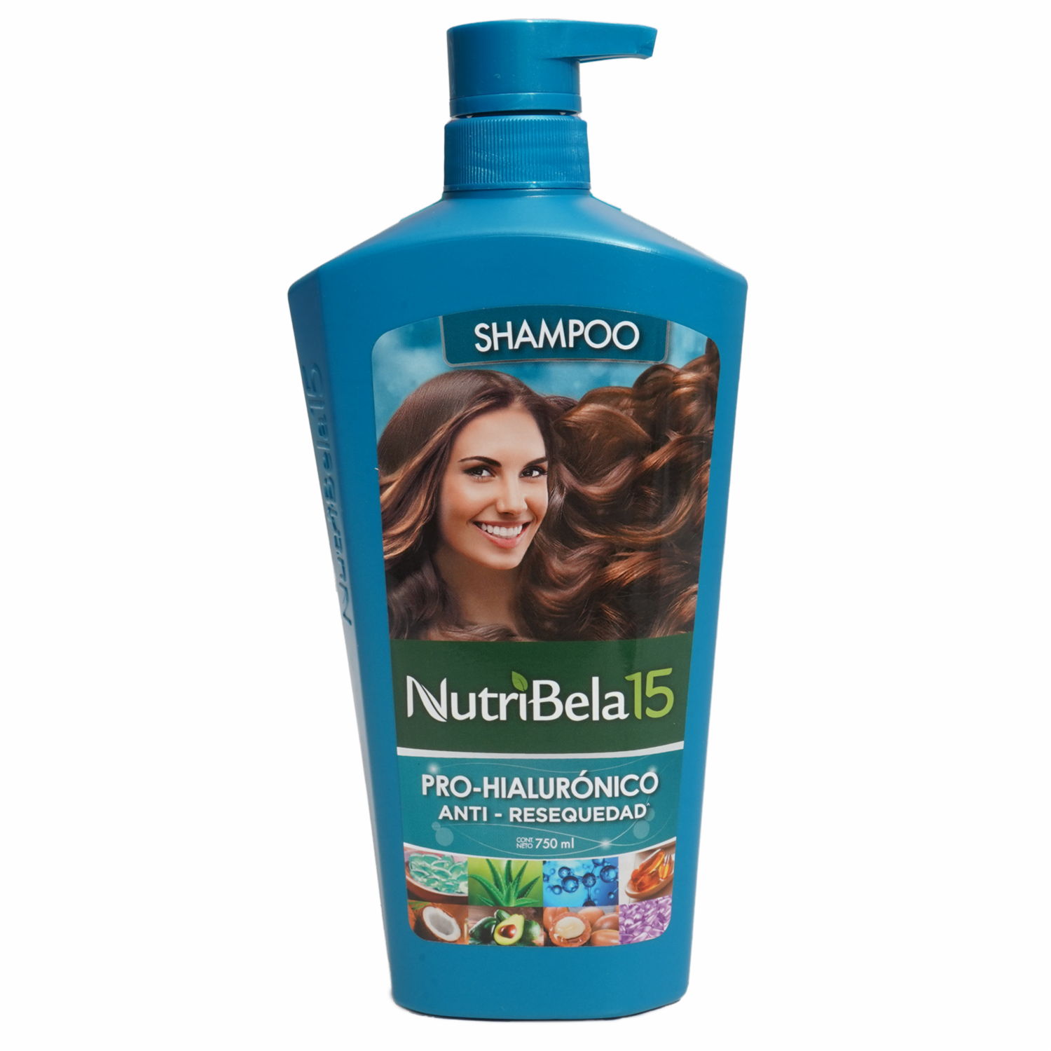 Shampoo De Cabello Pro-Hialurónico Anti Resequedad NUTRIBELA 750 Ml