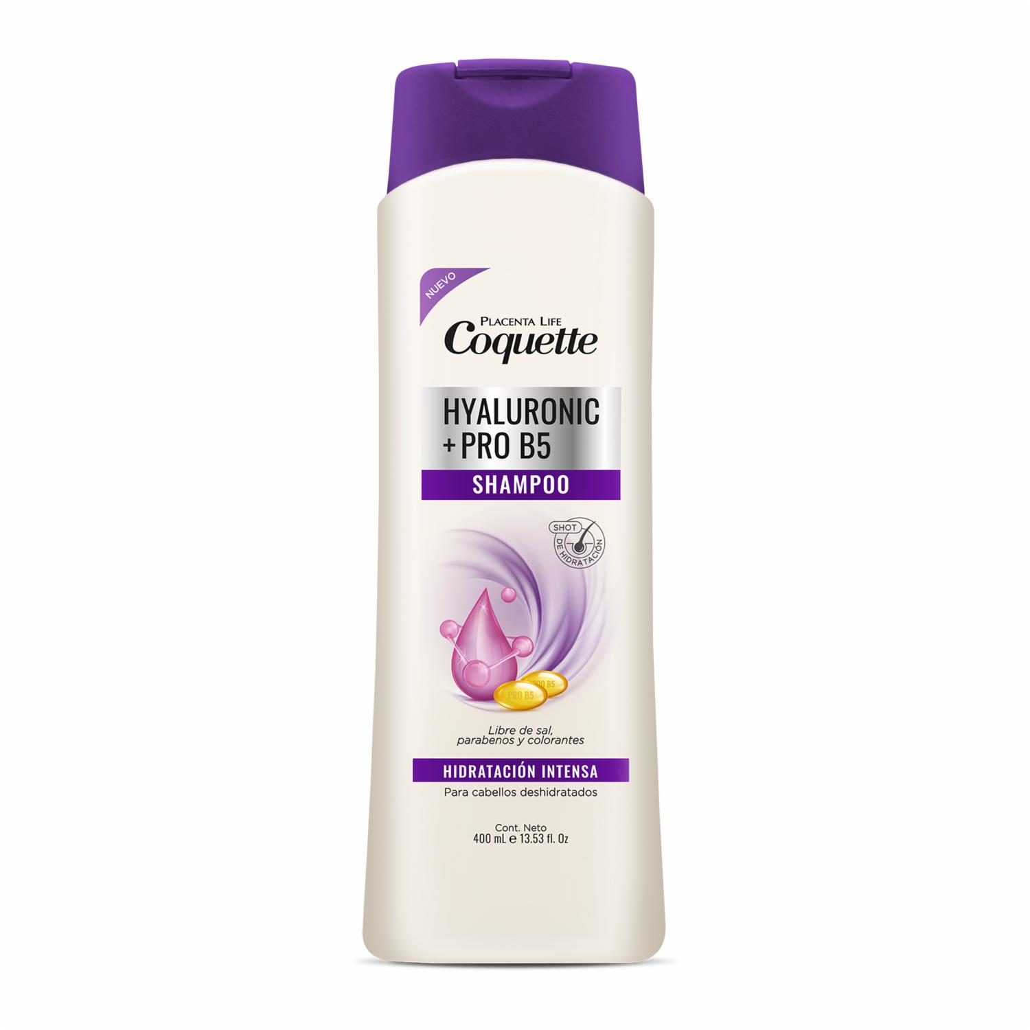 Shampoo De Cabello Acido Hialuronico & Pro B5 COQUETTE 400 Ml