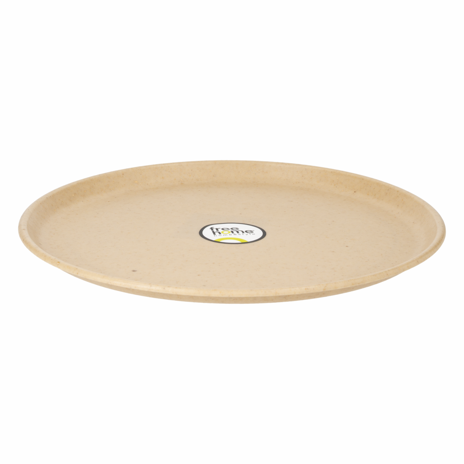 Plato Tendido Beige Areia FREE HOME 25 CM