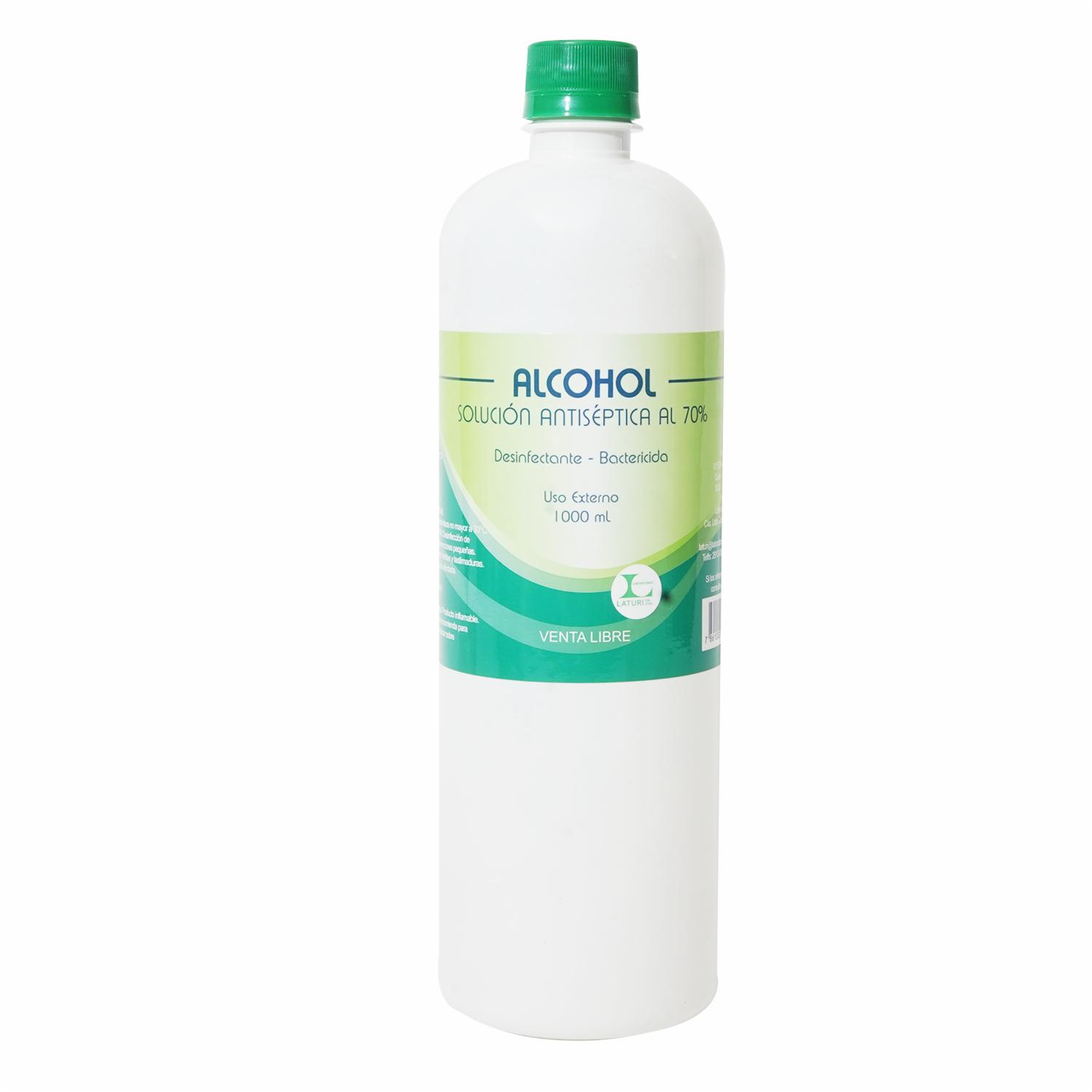 Alcohol Antiséptico LATURI 1000Ml