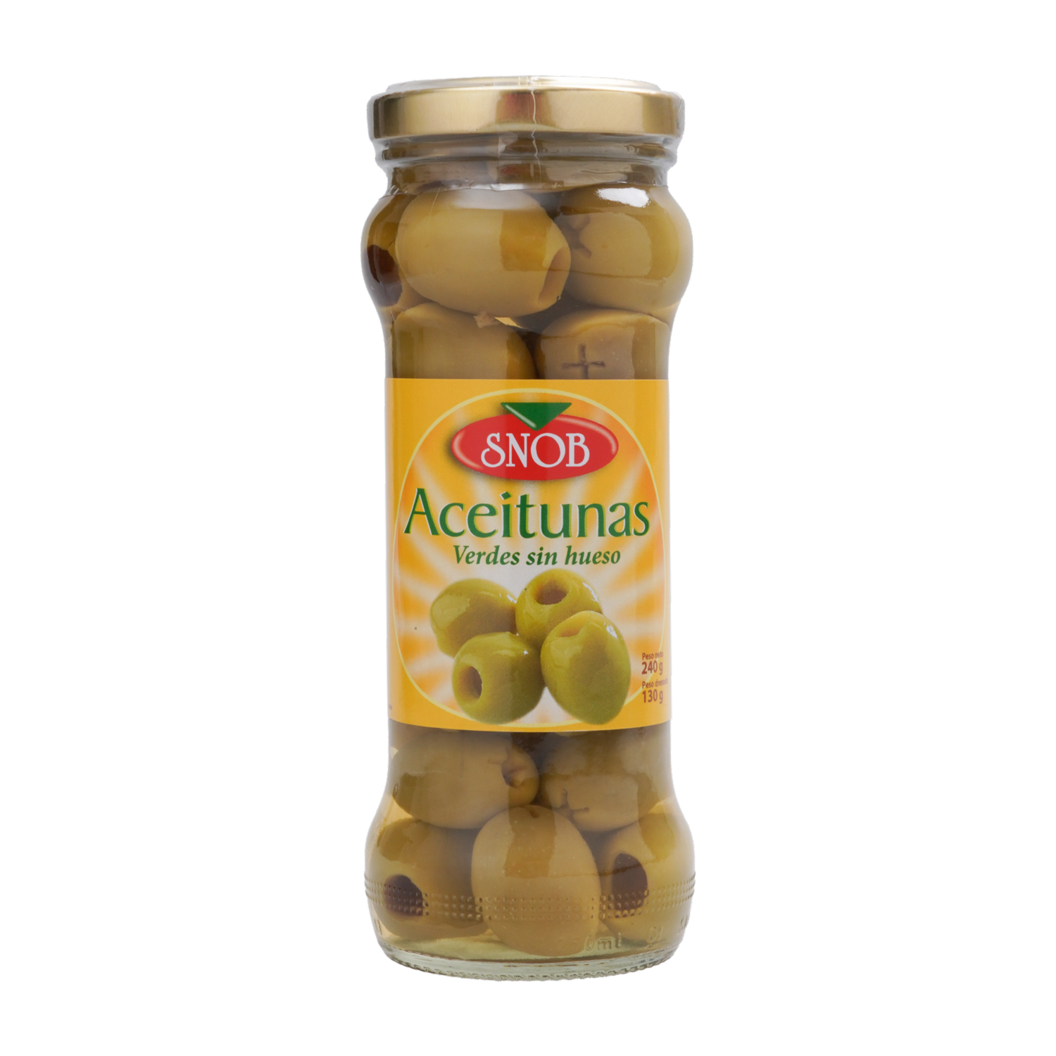 Aceitunas Sin Hueso SNOB 240 g