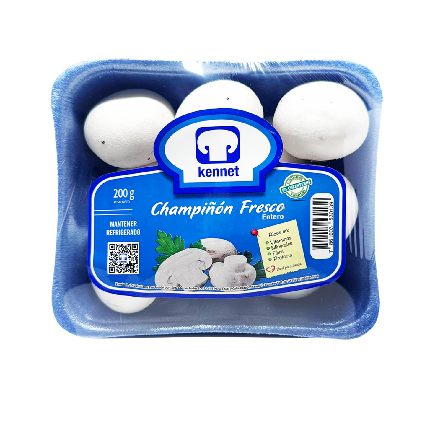 Champiñón Fresco Entero Hongos – Setas KENNET 200 G