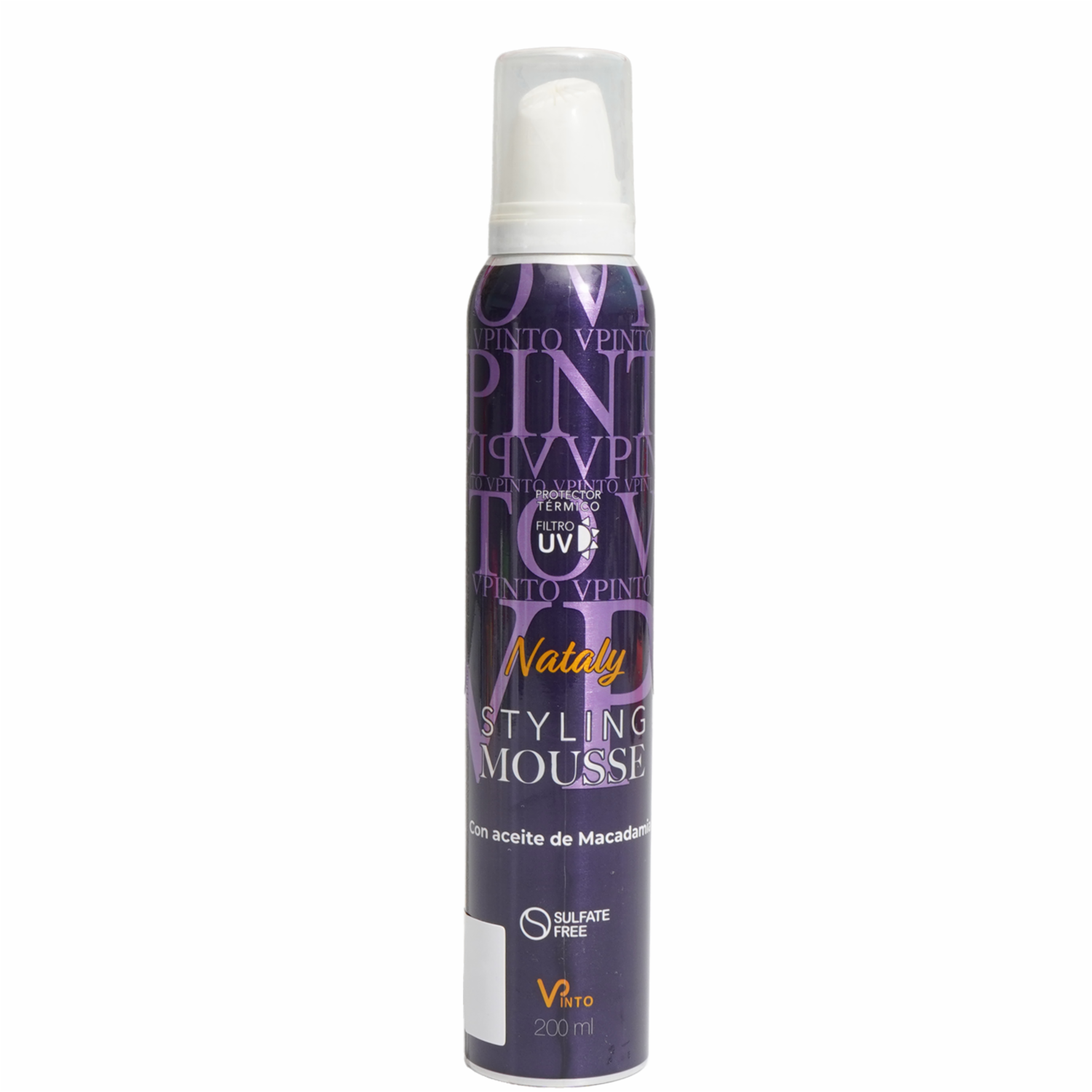 Mousse De Cabello Con Aceite De Macadamia Nataly VPINTO 200 Ml