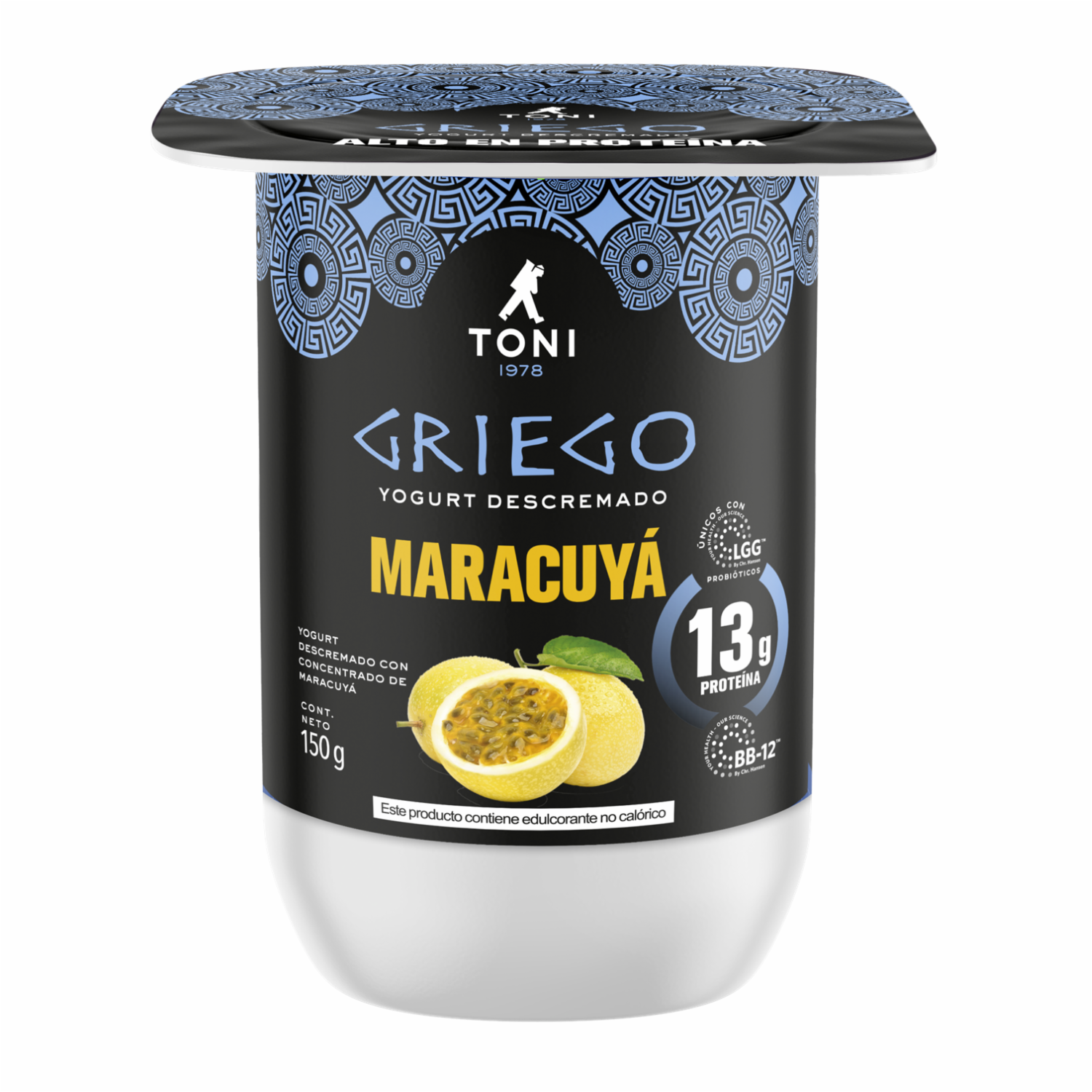 Yogurt Griego Maracuyá TONI 150 G