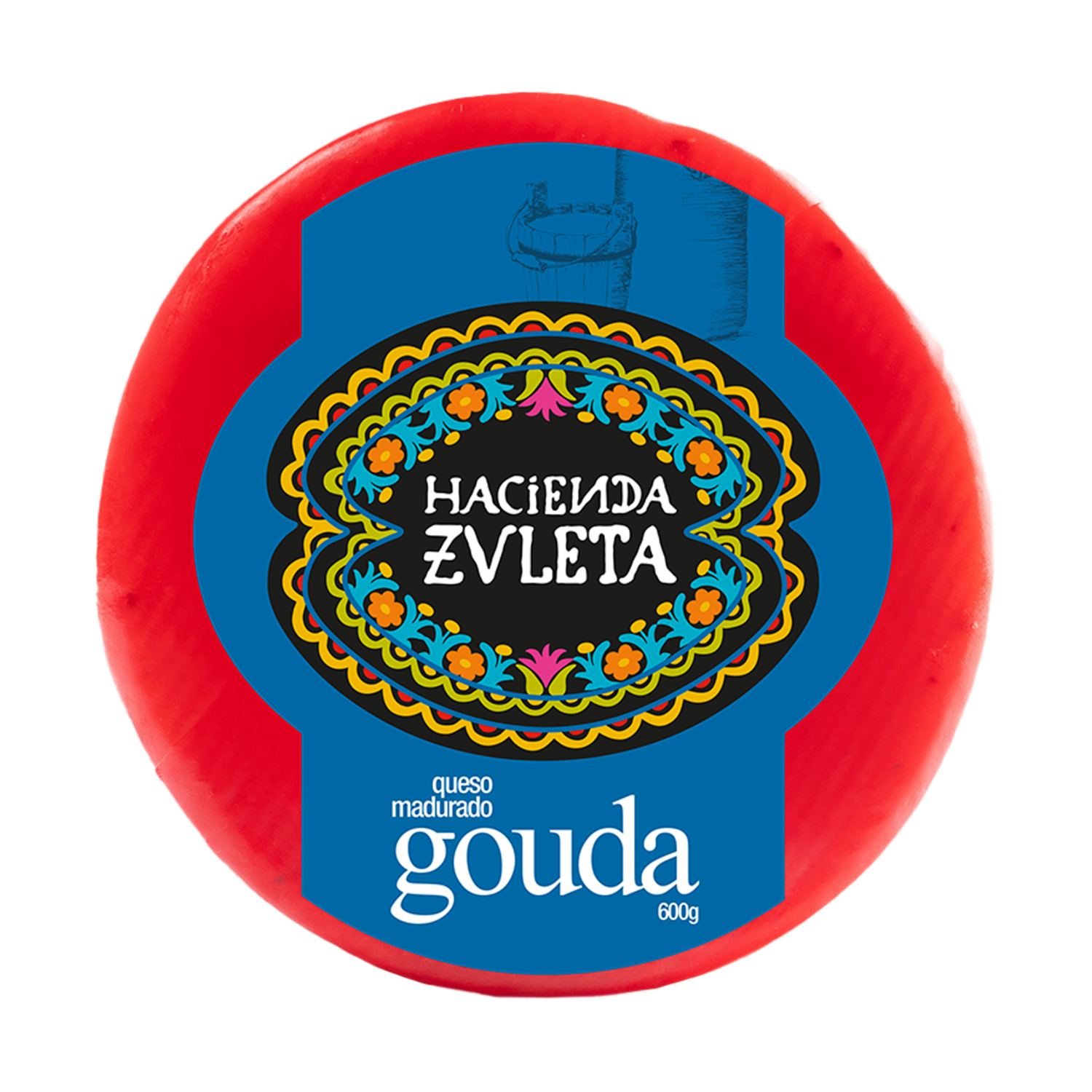 Queso Gouda HACIENDA ZULETA 600 G