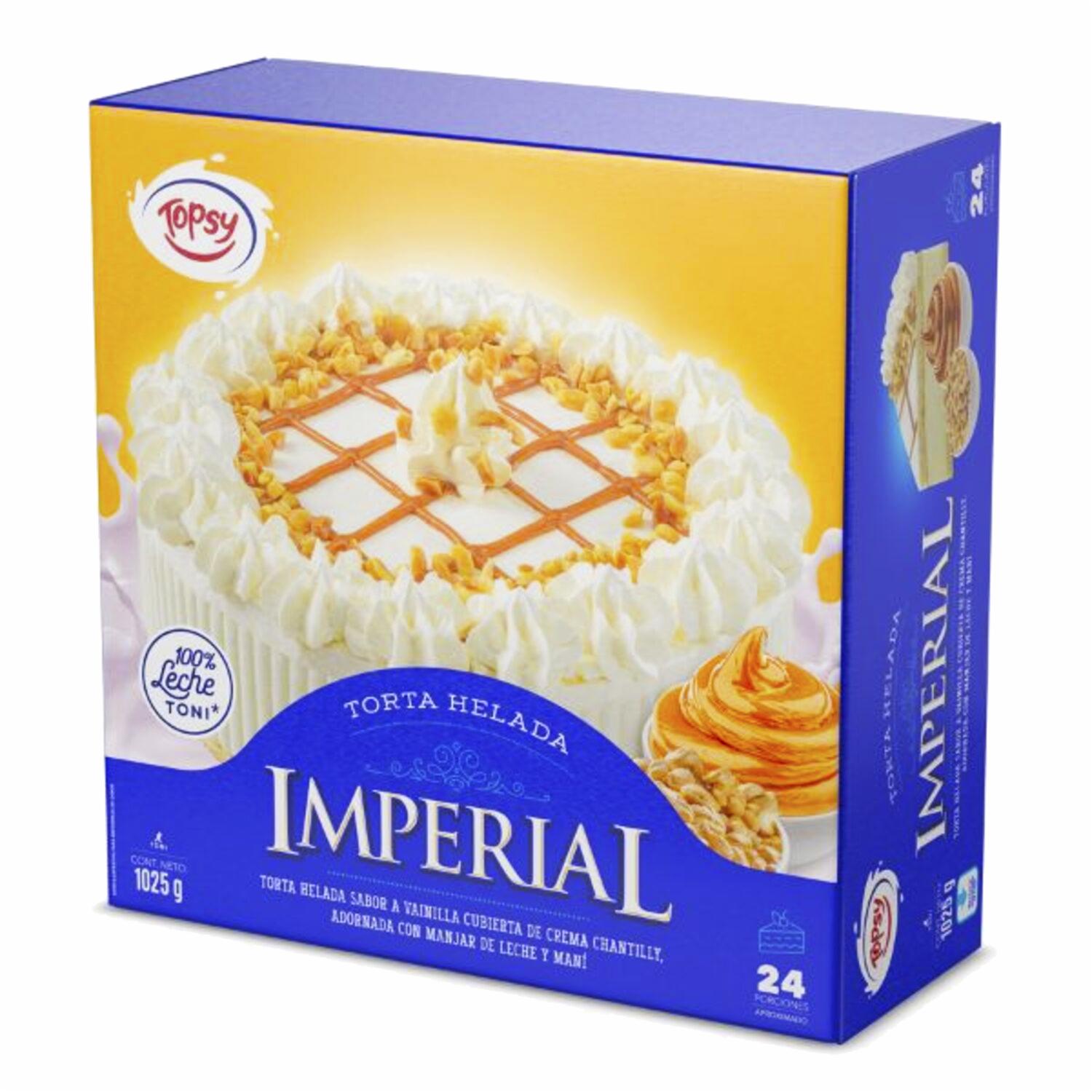 Torta De Vainilla Imperial TOPSY 1025g