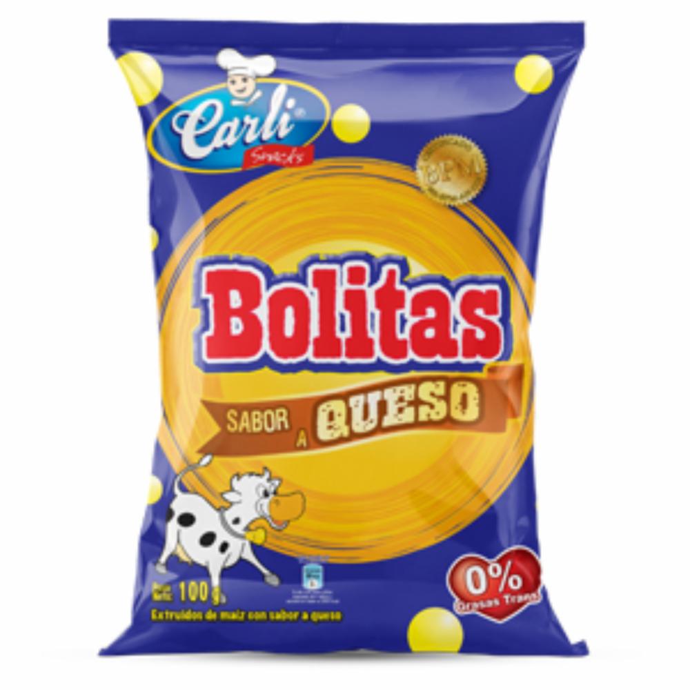 Bolitas De Queso CARLI SNAKCS 100 G