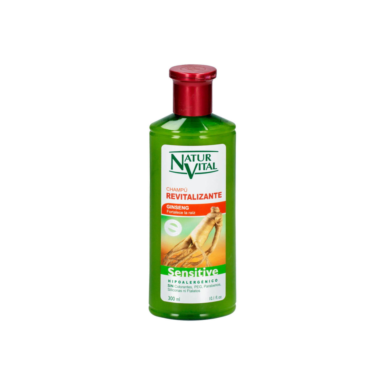 Shampoo De Cabello Revtalizante Ginseng NATUR VITAL 300 Ml