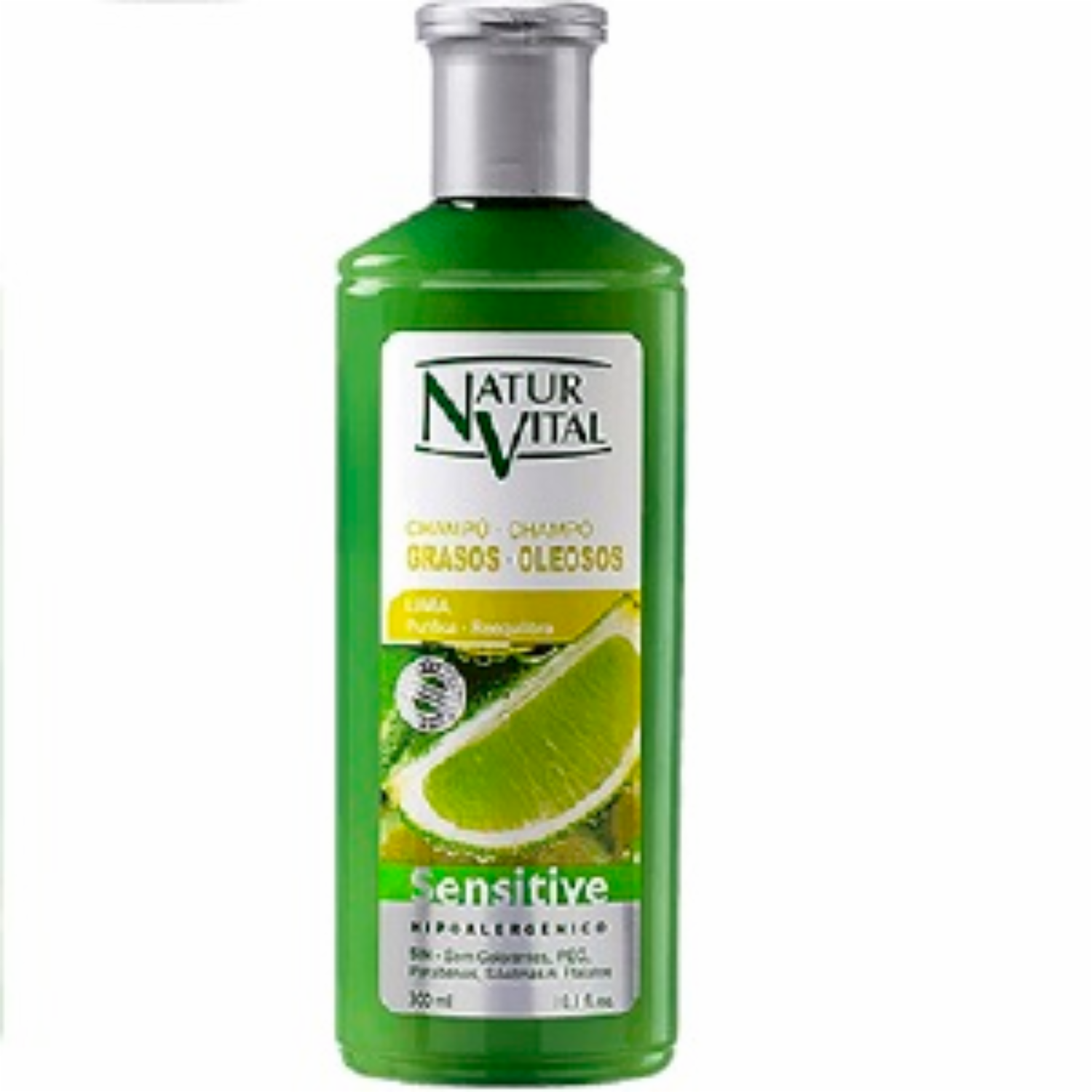 Shampoo De Cabello Cabellos Grasos NATUR VITAL 300 Ml