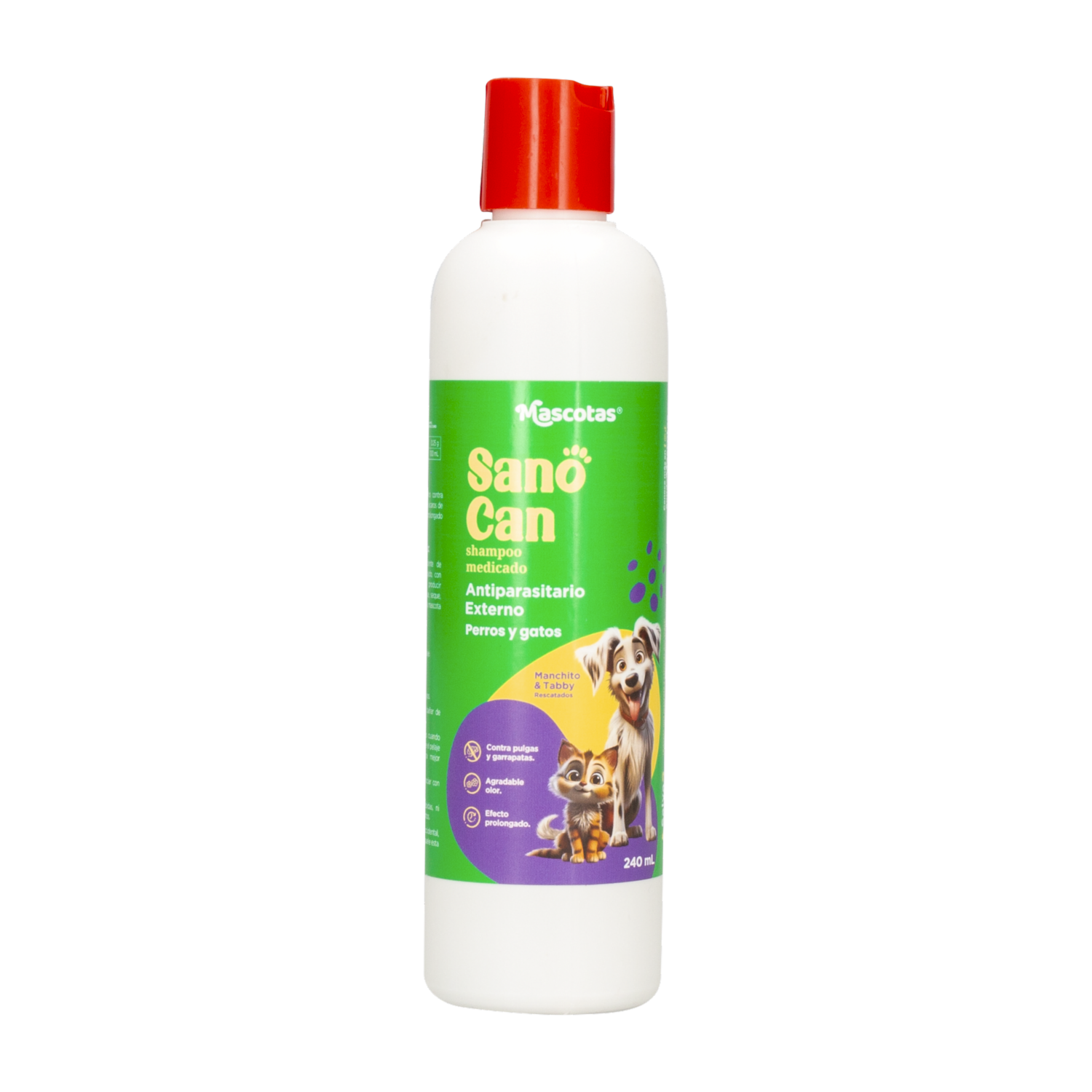 Shampoo Para Mascota Medicado SANO CAN 240 Ml