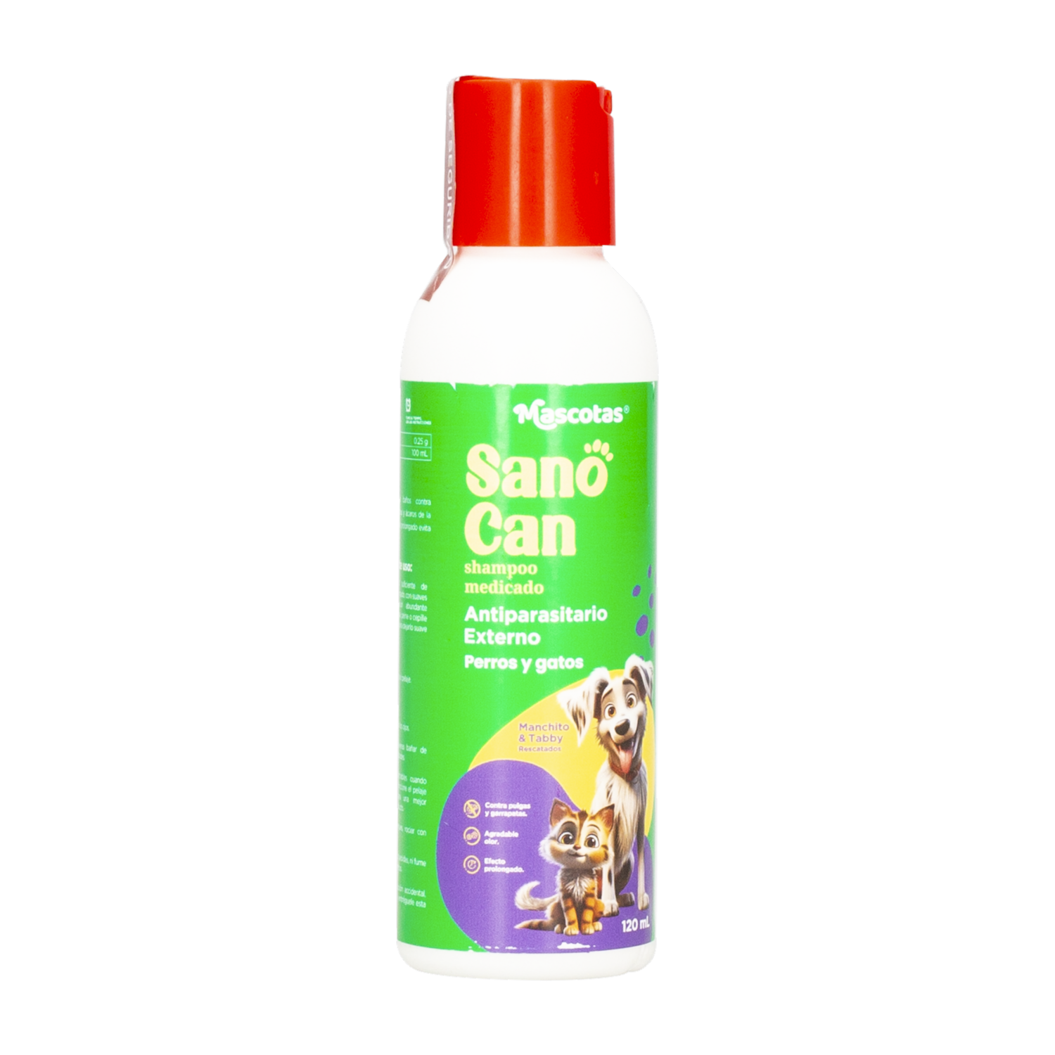Shampoo Para Mascota Medicado SANO CAN 120 Ml