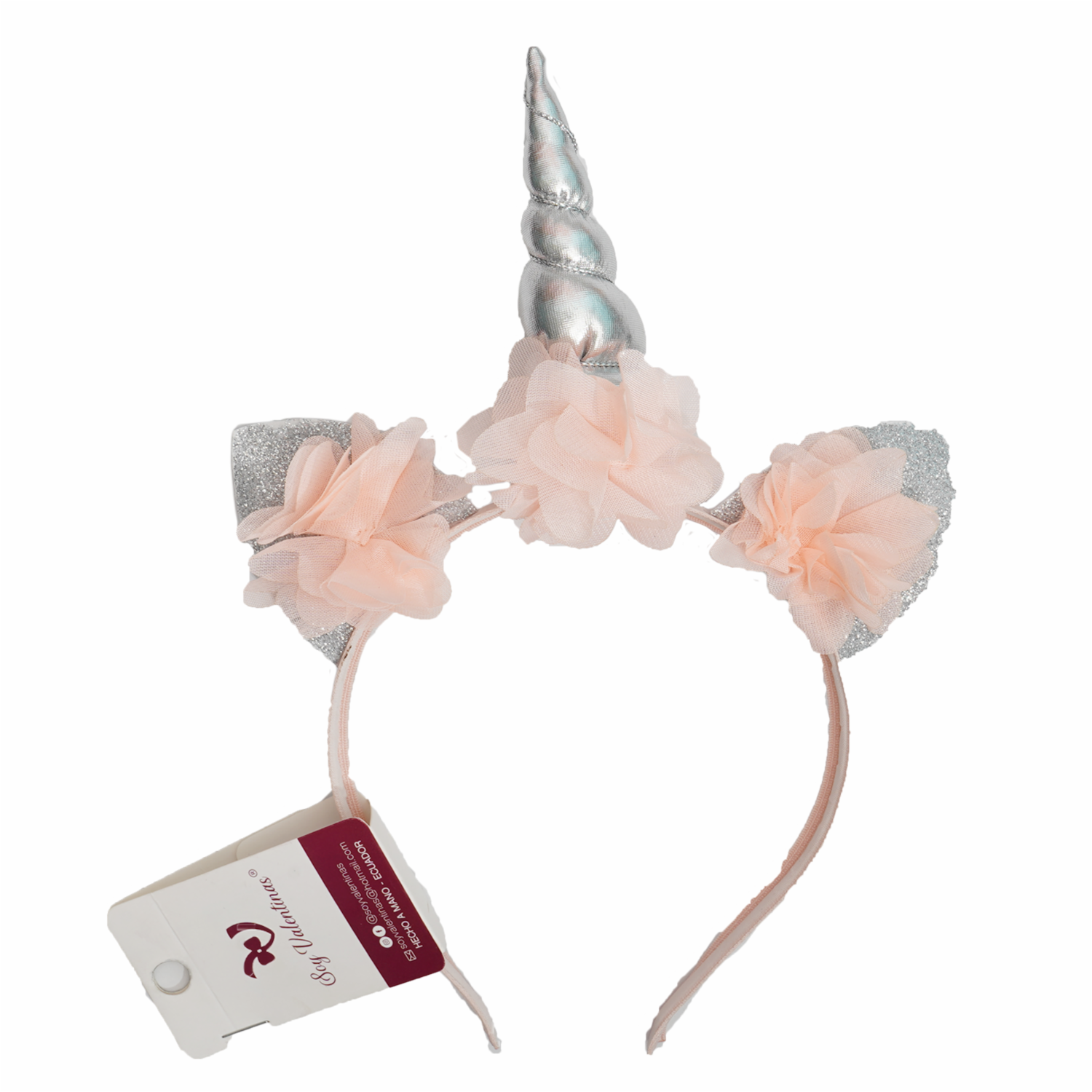 Vinchas De Cabello Tipo Diadema Unicolor SOY VALENTINAS Longitud Perfecta