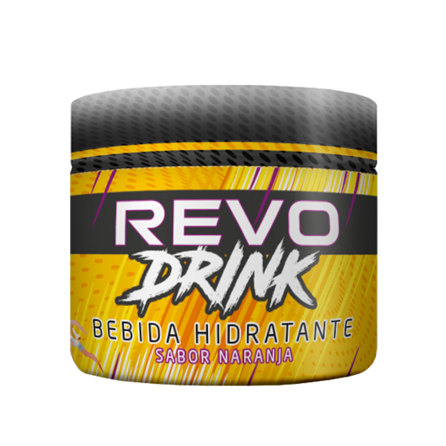 Bebida Hidratante En Polvo Sabor Naranja REVO DRINK 530 G