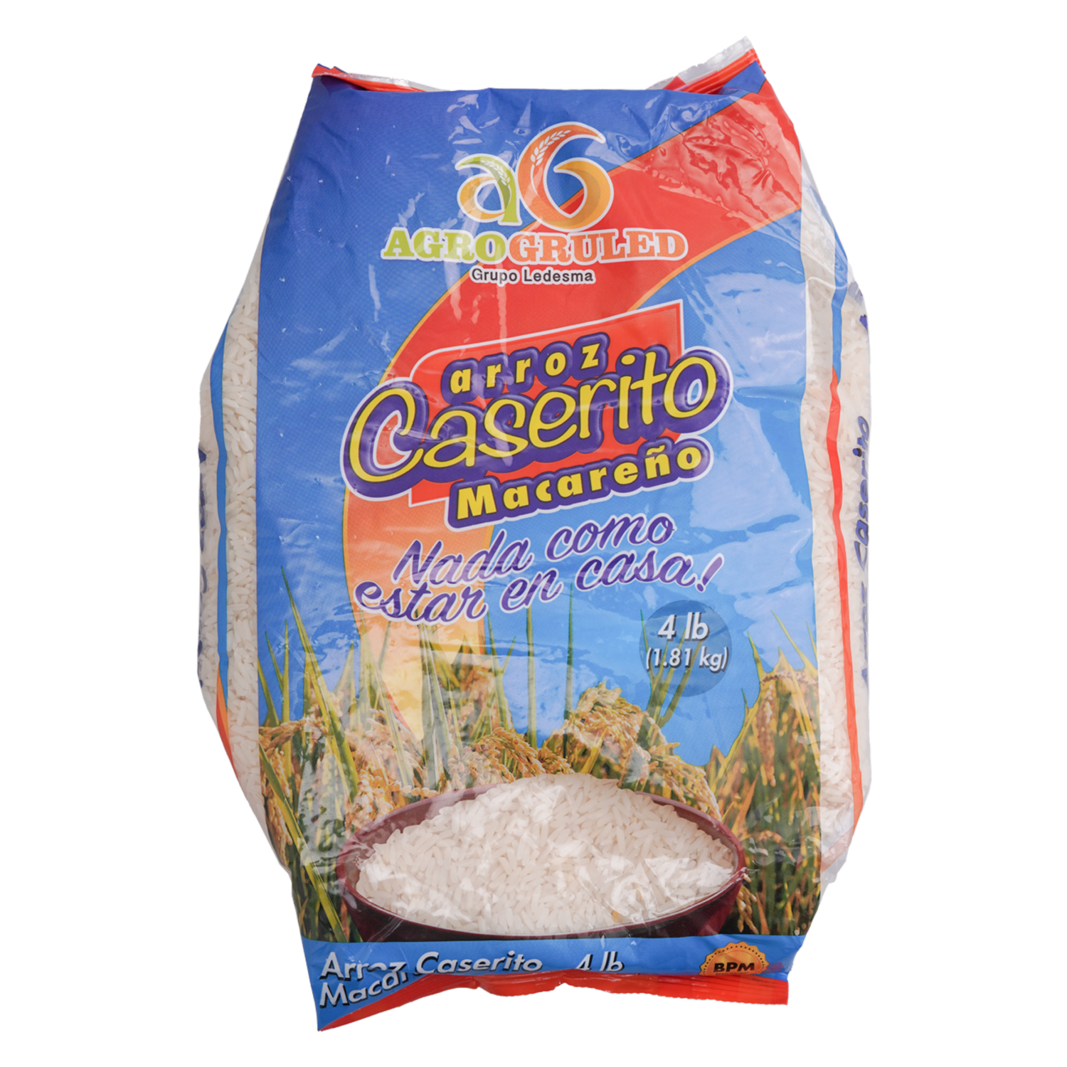 Arroz Blanco Macareño CASERITO 1.81 Kg