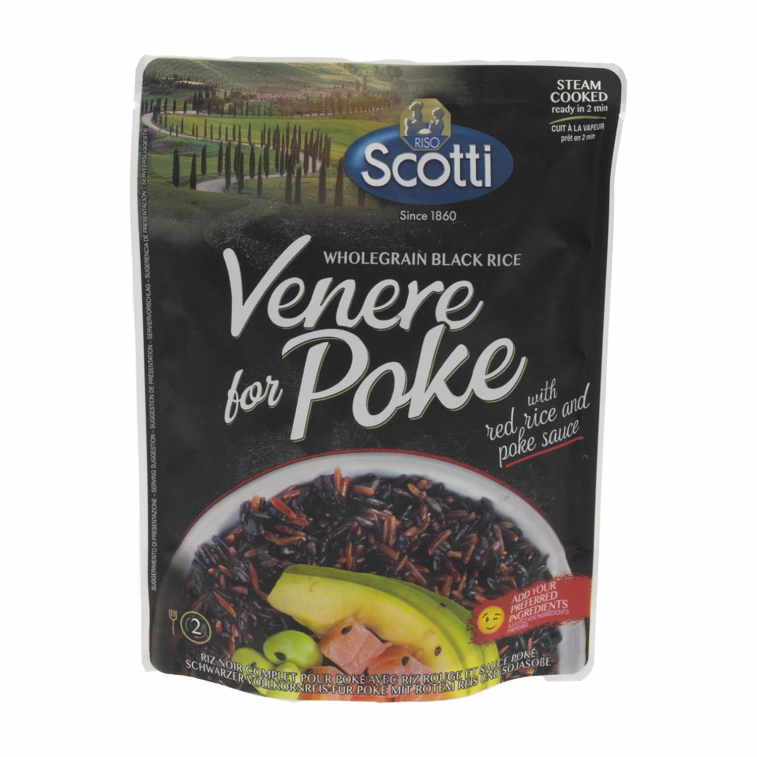 Arroz Mixto Venere For  Poke Precocido RISO SCOTTI 230 g