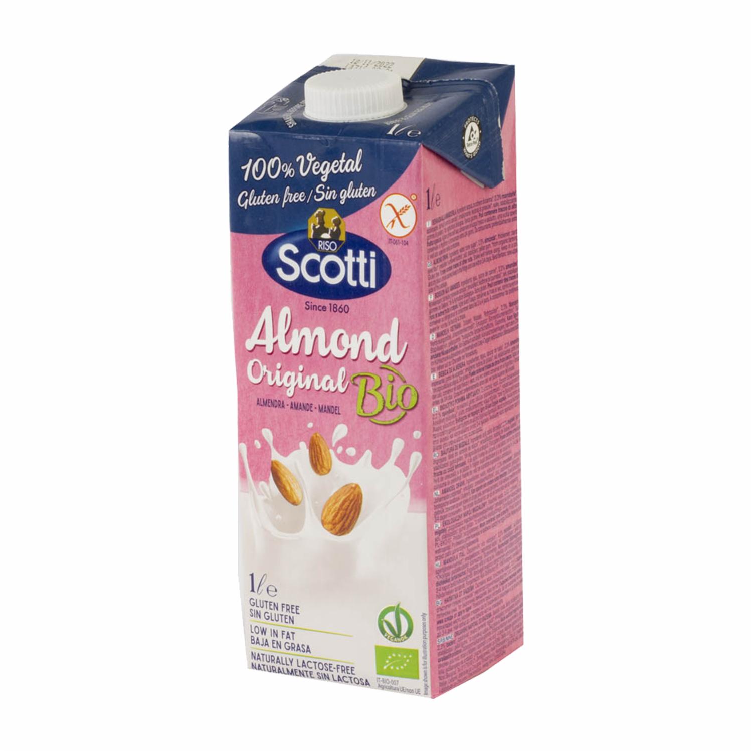 Bebida De Almendras Ecológica Y Orgánica RISO SCOTTI 1000 Ml