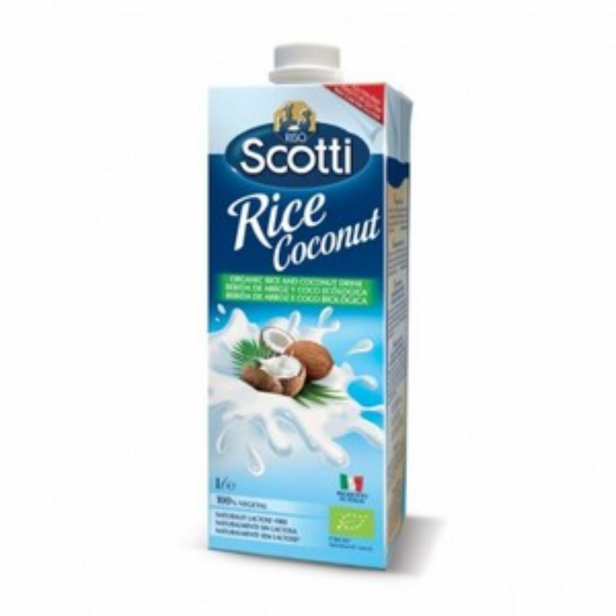 Bebida De Arroz Y Coco Ecológica RISO SCOTTI 1000 Ml