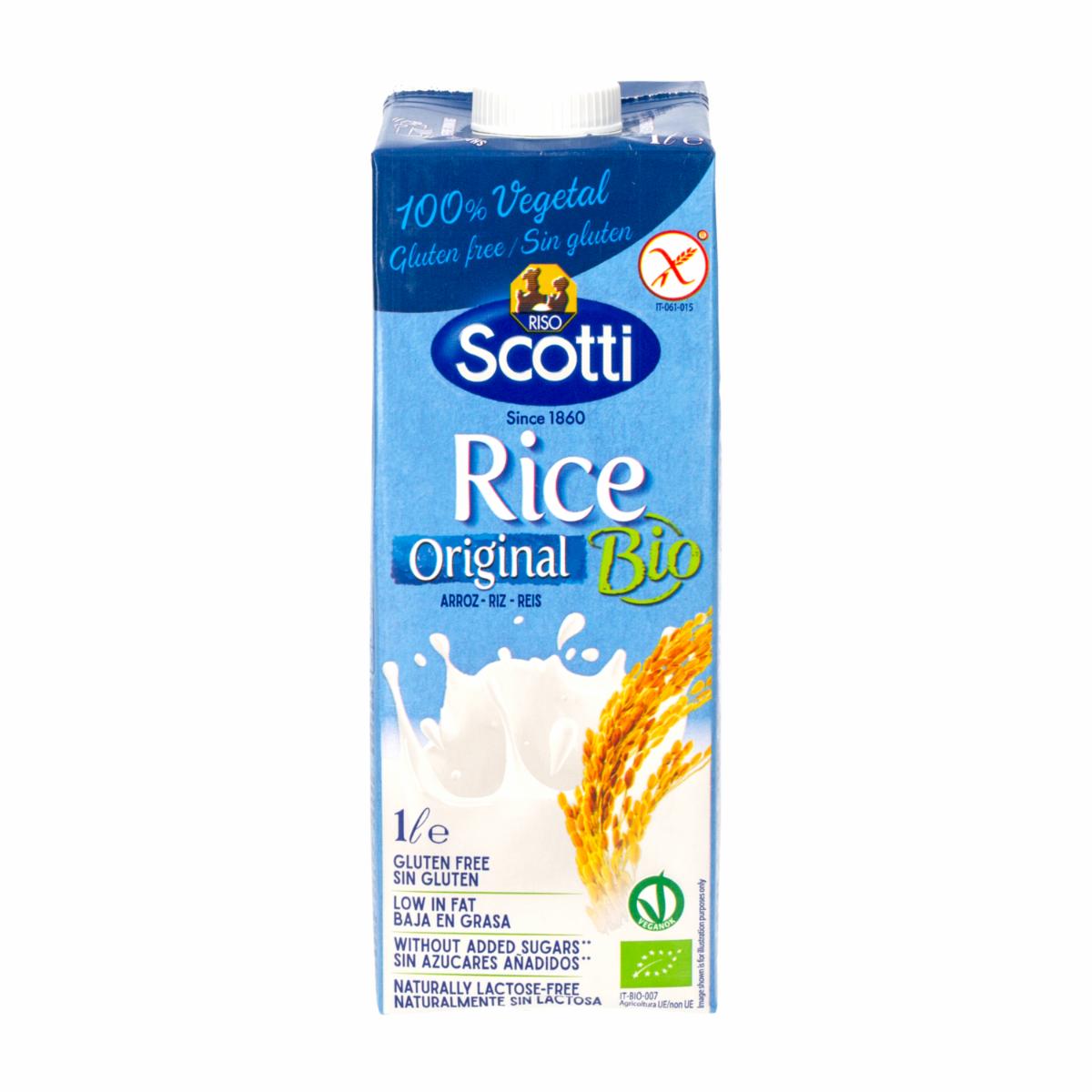 Bebida De Arroz Ecológica RISO SCOTTI 1000 ml