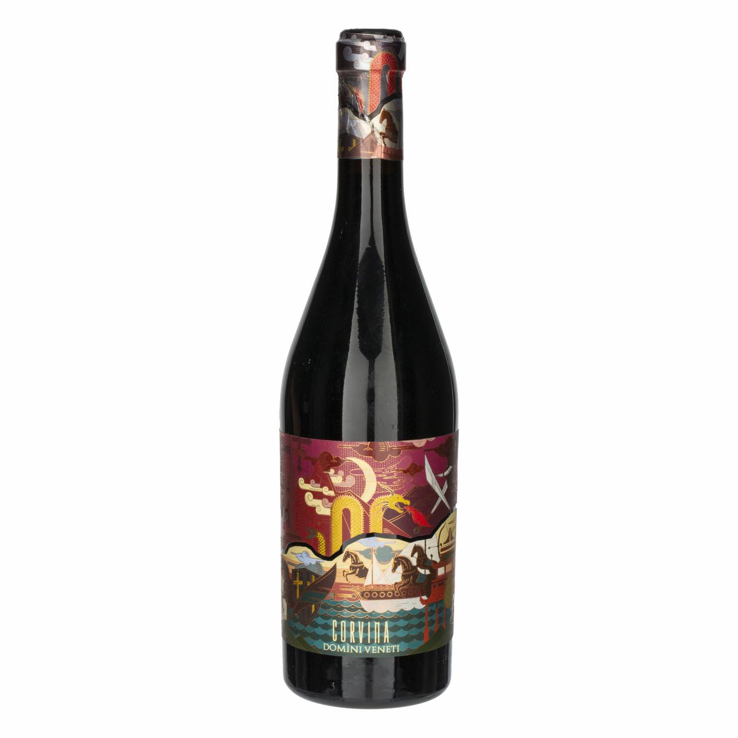 Vino Tinto Corvina Domini Veneti Marco Polo 750 Ml