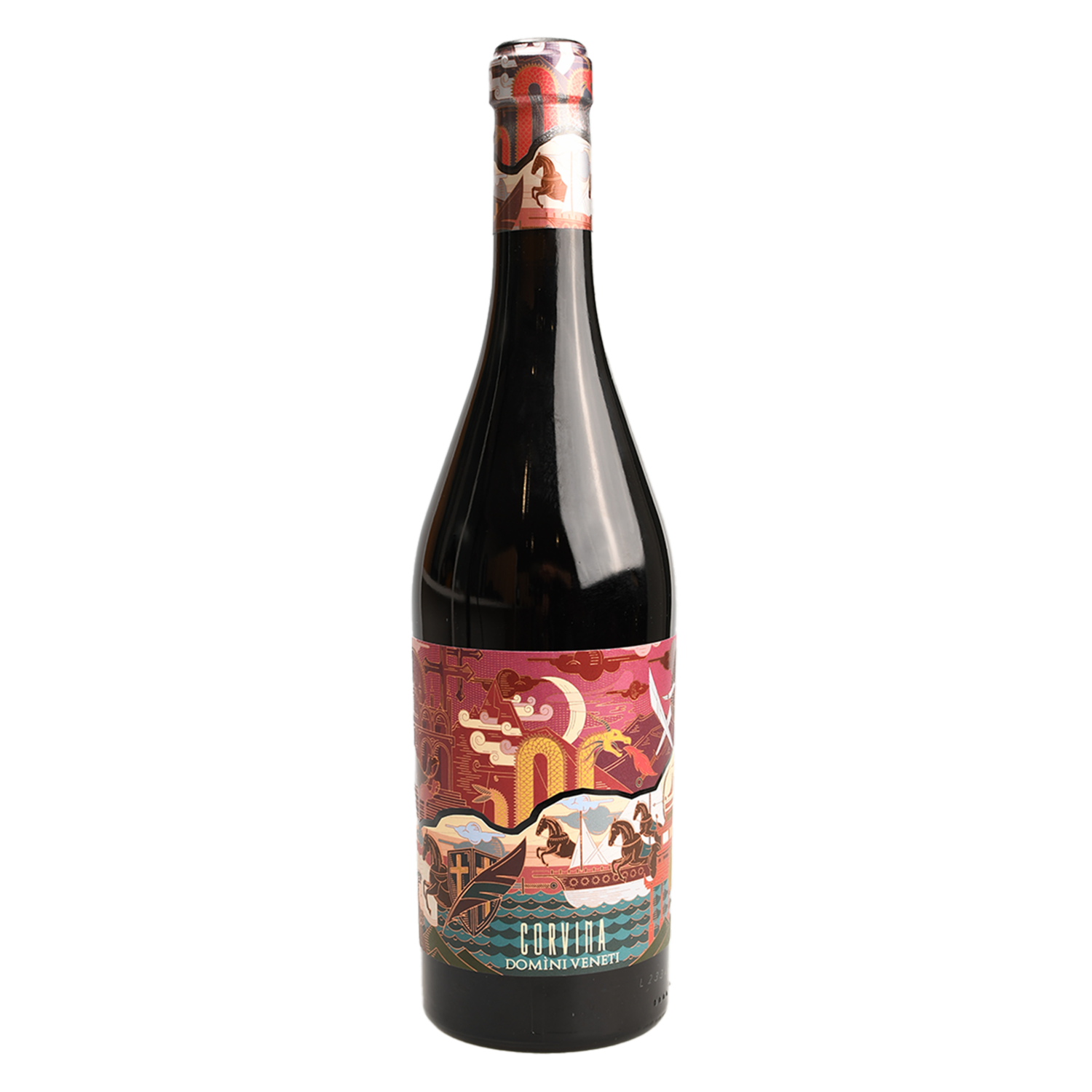 Vino Tinto Corvina Domini Veneti Marco Polo 750 Ml
