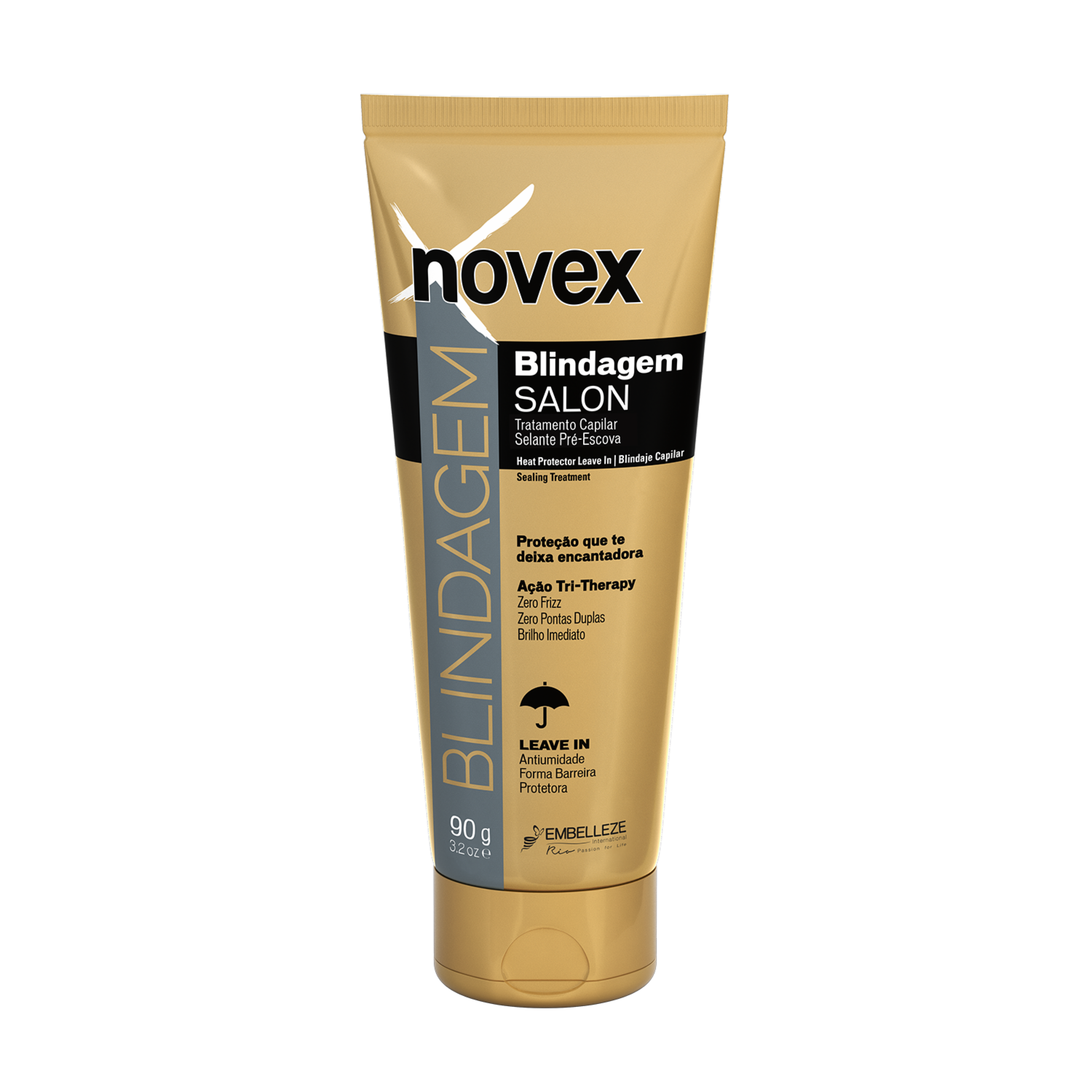 Tratamiento Capilar Sellante Blindage Pre Secado NOVEX 90 G