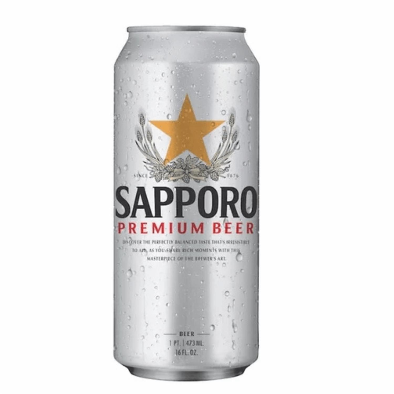 Cerveza Premium SAPPORO 355 Ml