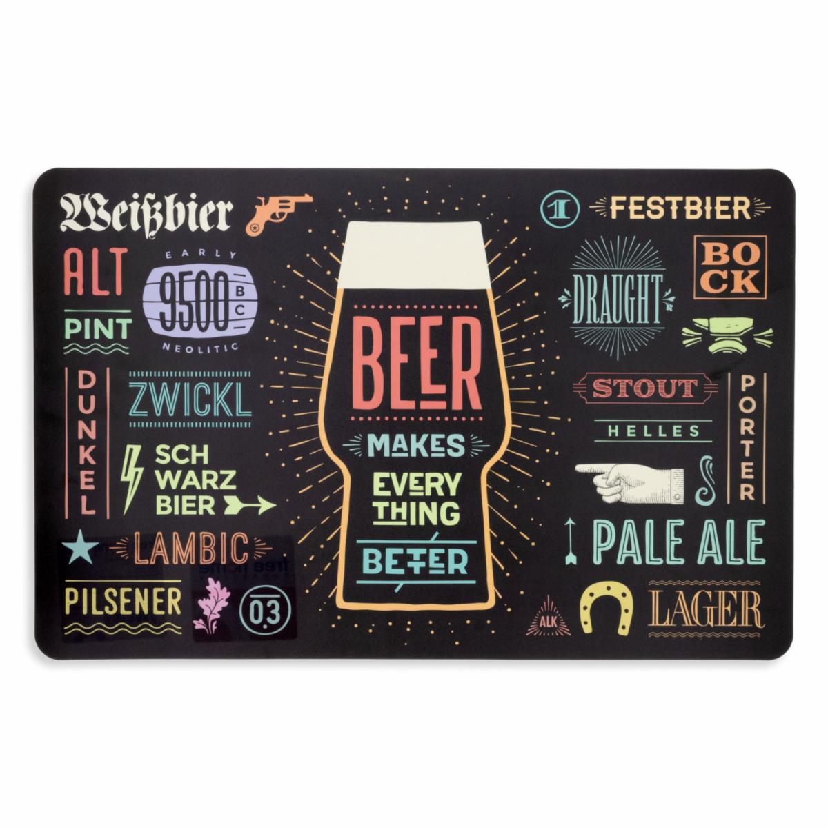 Individual Cerveza FREE HOME Rectangular