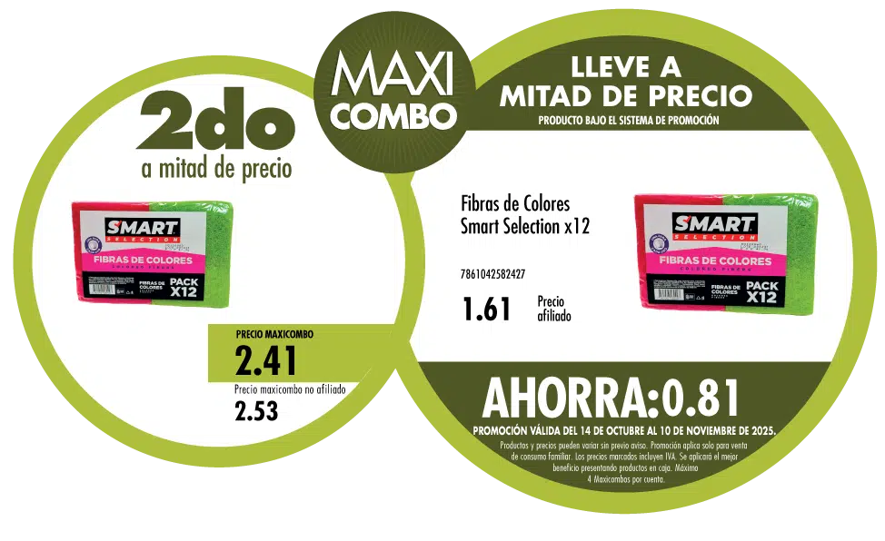 Maxicombo mitad de precio 26