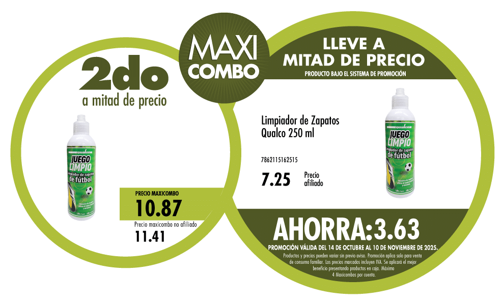 Maxicombo mitad de precio 52