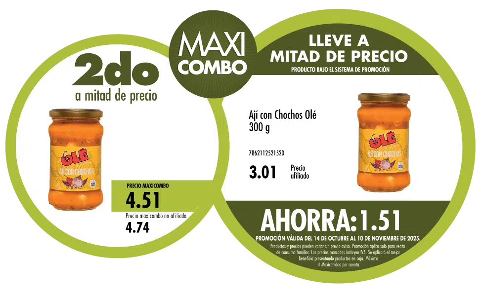 Maxicombo mitad de precio 7