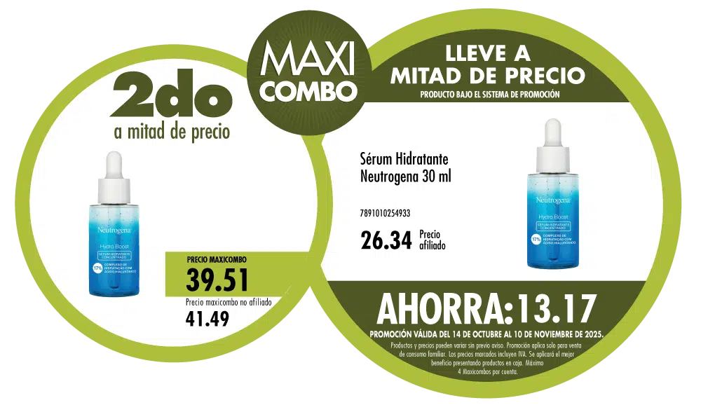 Maxicombo mitad de precio 74