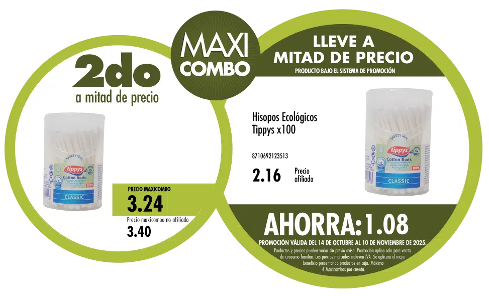 Maxicombo mitad de precio 78