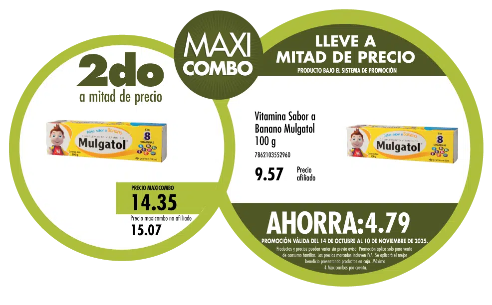 Maxicombo mitad de precio 8