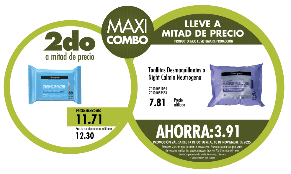Maxicombo mitad de precio 93