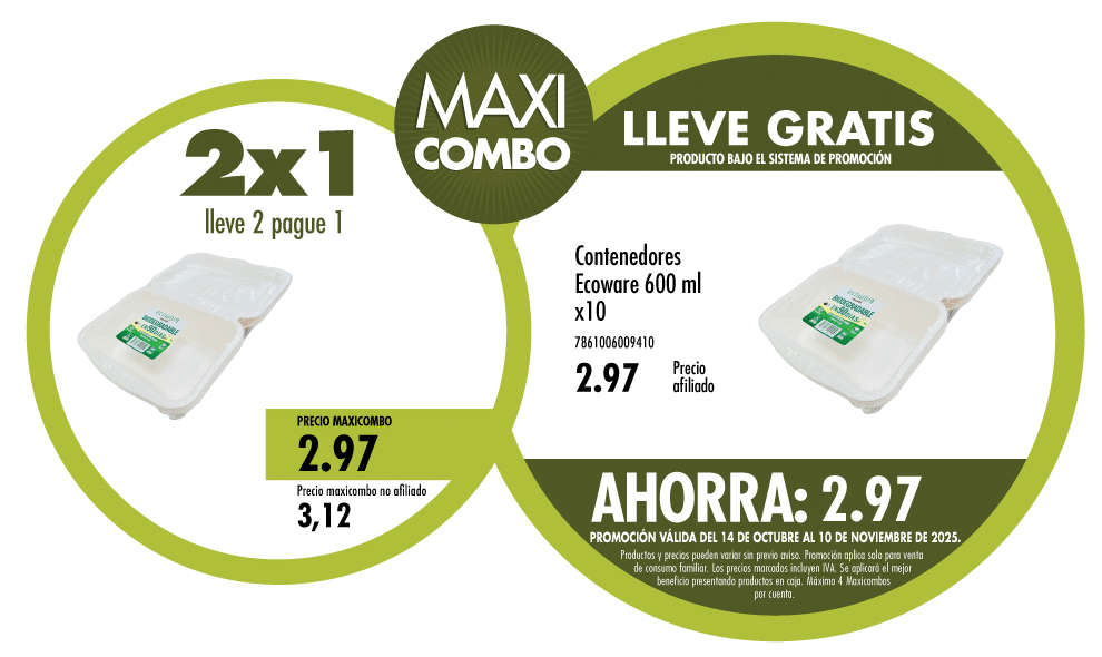 Maxicombo 2×1 -10
