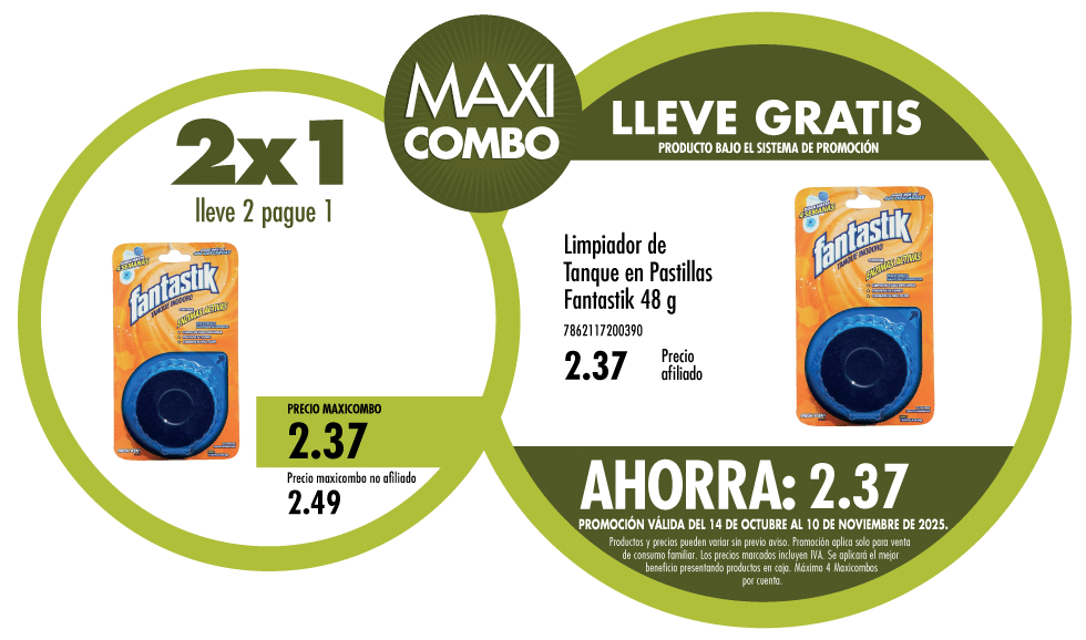 Maxicombo 2×1 -14
